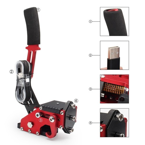 Usb freno mano con molla - pc,
